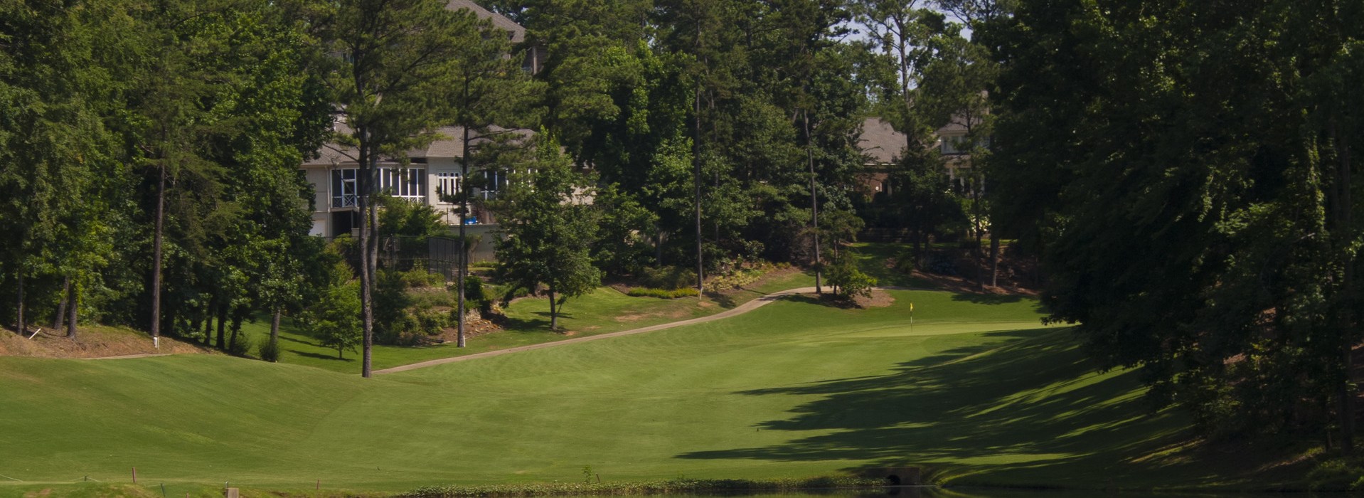 View of golf course fairway